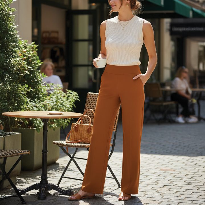 Julie - Wide-Leg Pants