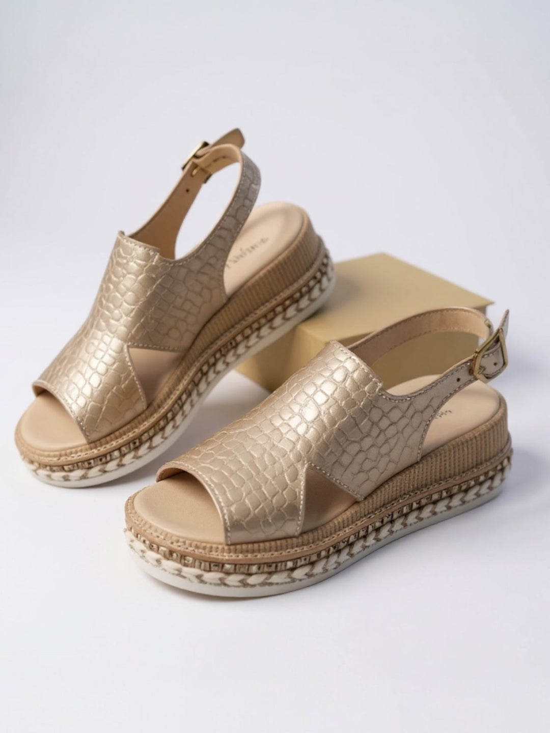 Hazel | Women's Platform Cushioned Sandals