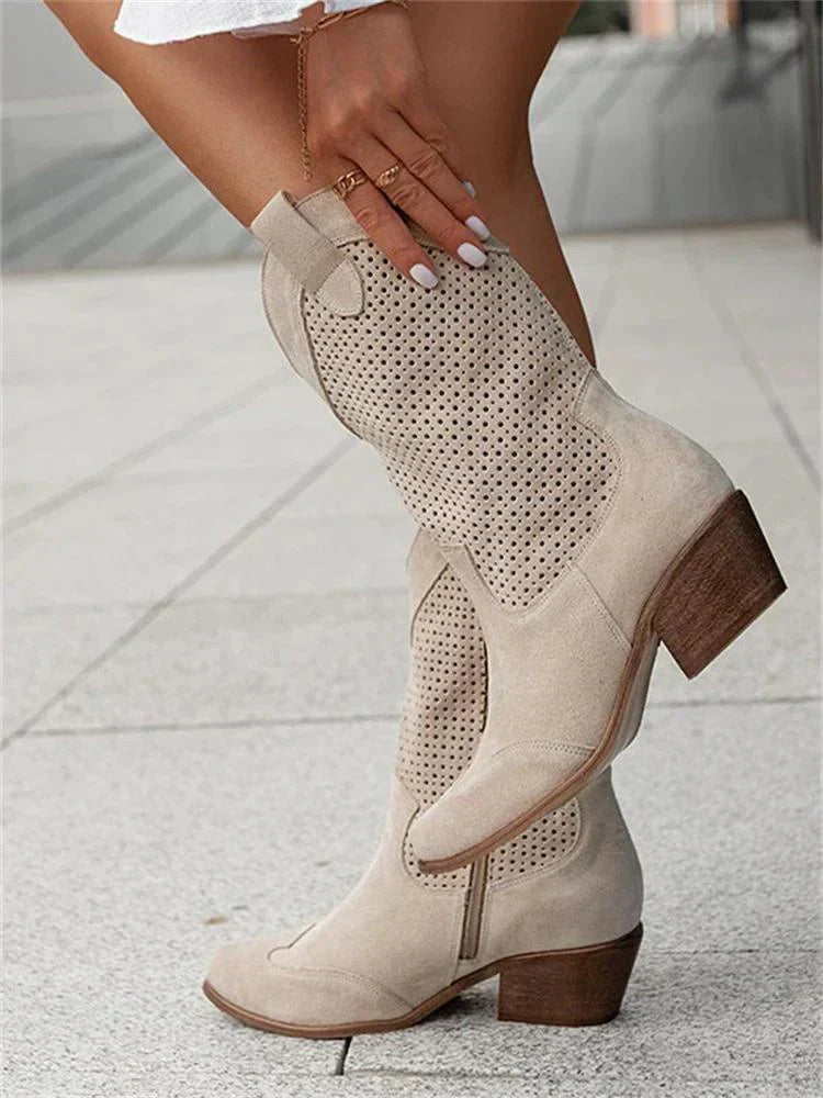 Eileen - Western Ankle Boots