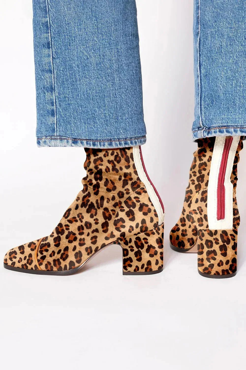 Scarlett™ | Square toe heeled boots