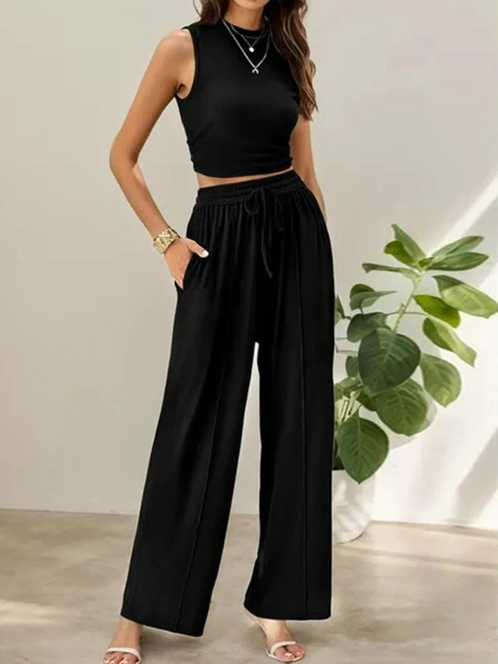 Lena – Summer Two-Piece Pants Set