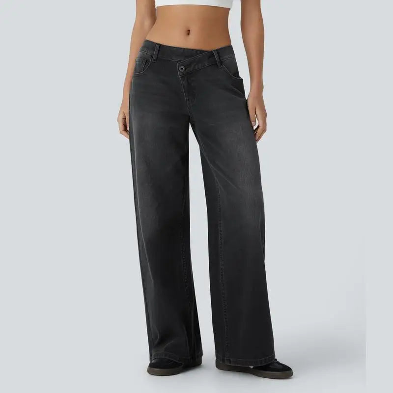 Serenity - Baggy Wide-Leg Jeans