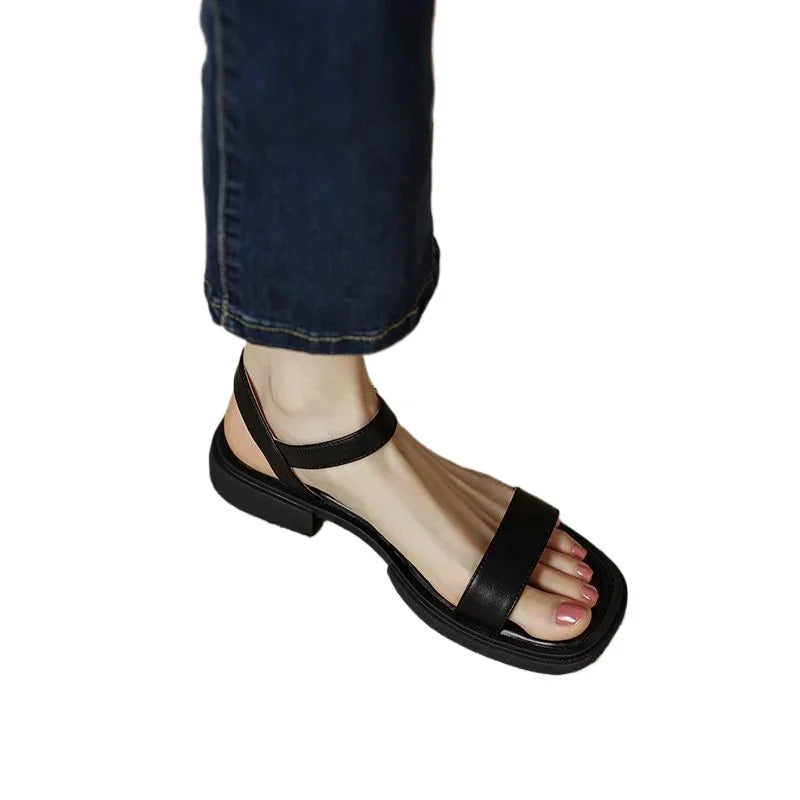 Adelaide | Women's Slip-On Buckle Sandals