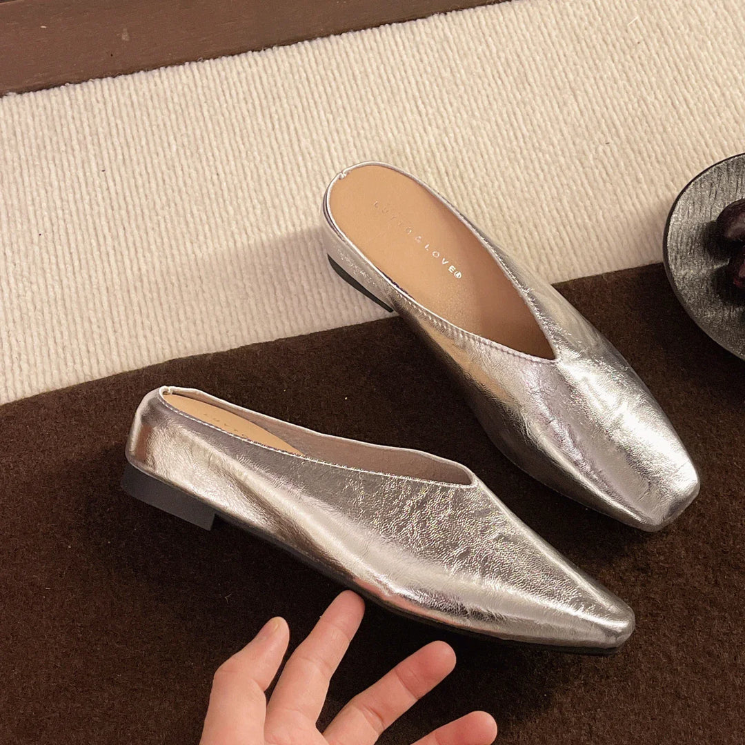 Vale Leather Flats