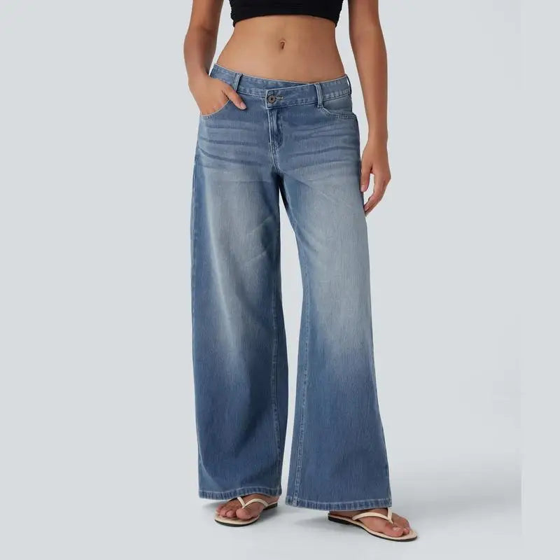 Serenity - Baggy Wide-Leg Jeans