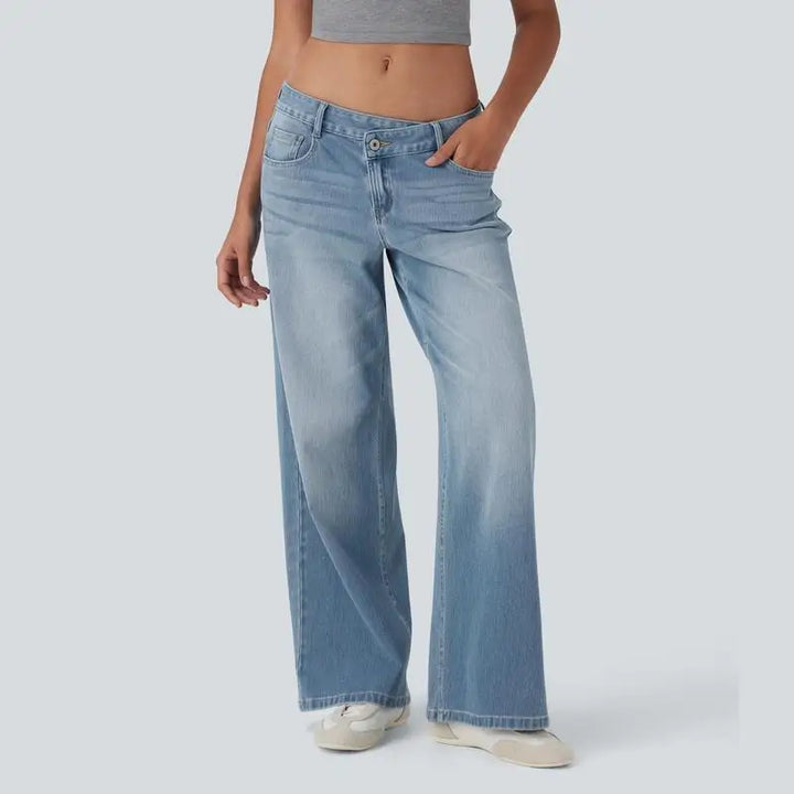 Serenity - Baggy Wide-Leg Jeans
