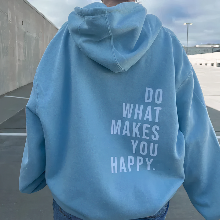 Ellie - Summer Text Back Hoodie