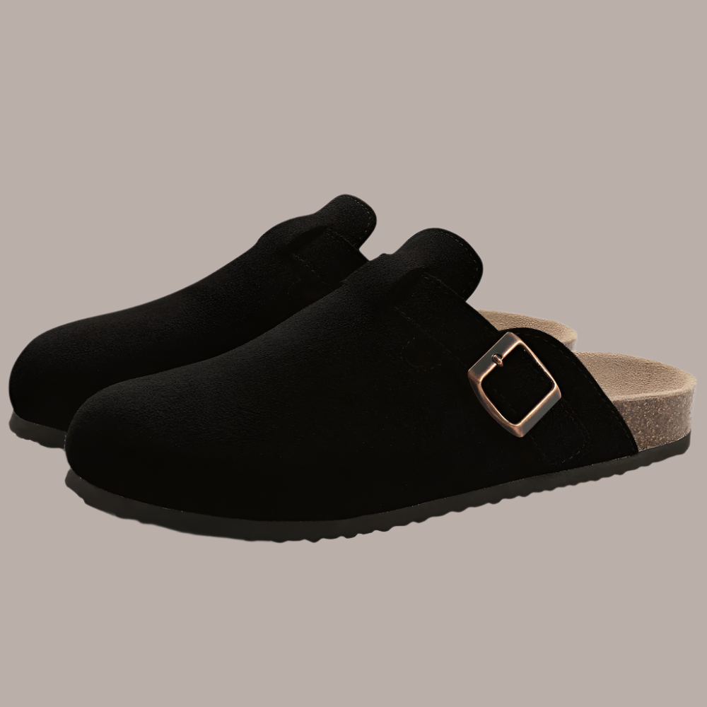 Milena | Women's Slip-On Buckle Sandals