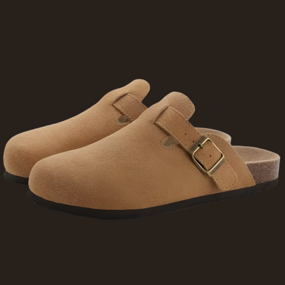 Milena | Women's Slip-On Buckle Sandals