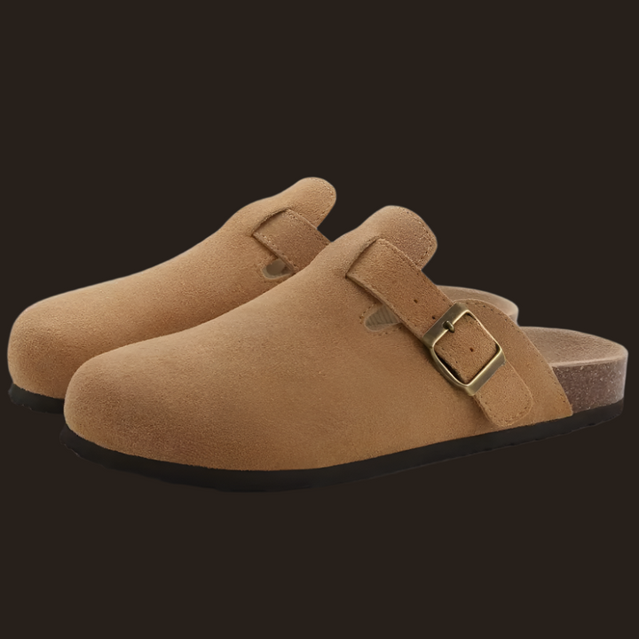 Milena | Women's Slip-On Buckle Sandals
