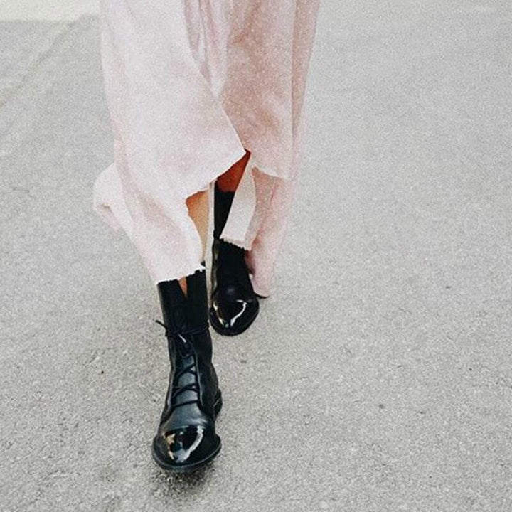 Emma - Winter Vegan Leather Boots