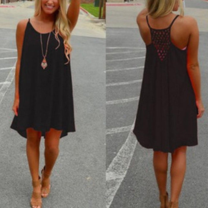 Sleeveless Summer Beach Cover Up Dress