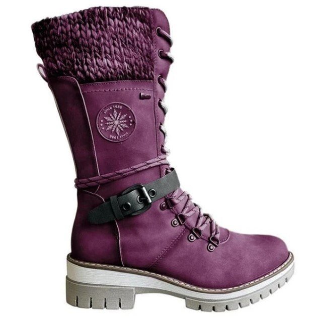 Sara - Lace-Up Winter Boots