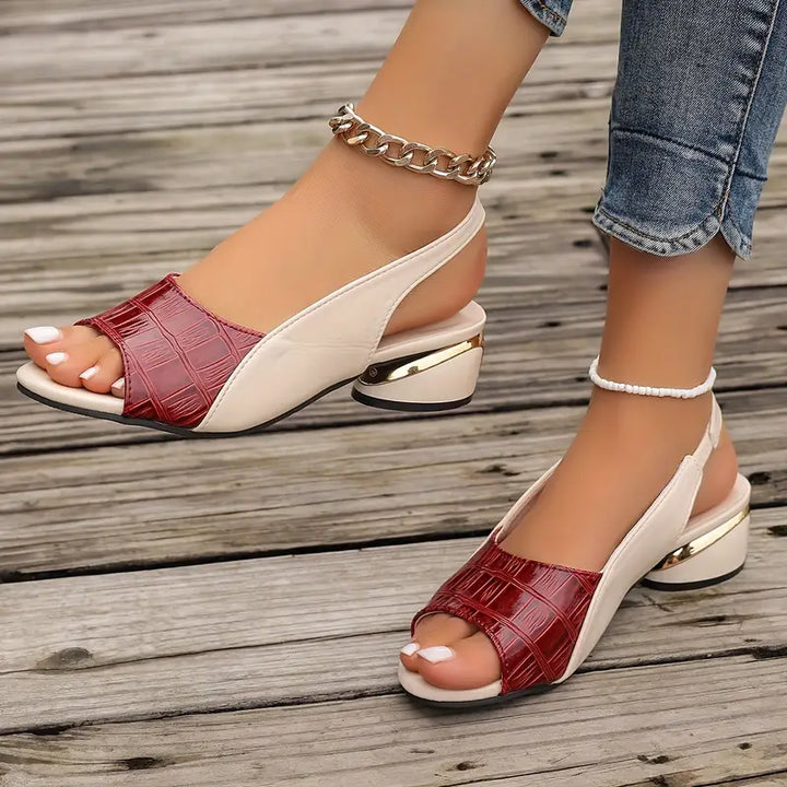 Melanie™ | Leather Comfort Sandals