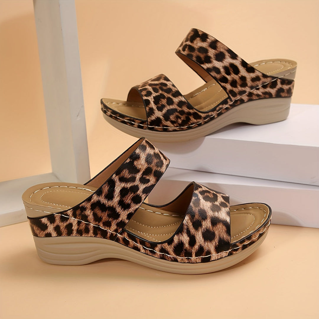 Bordeaux | Women's Wedge Sandals