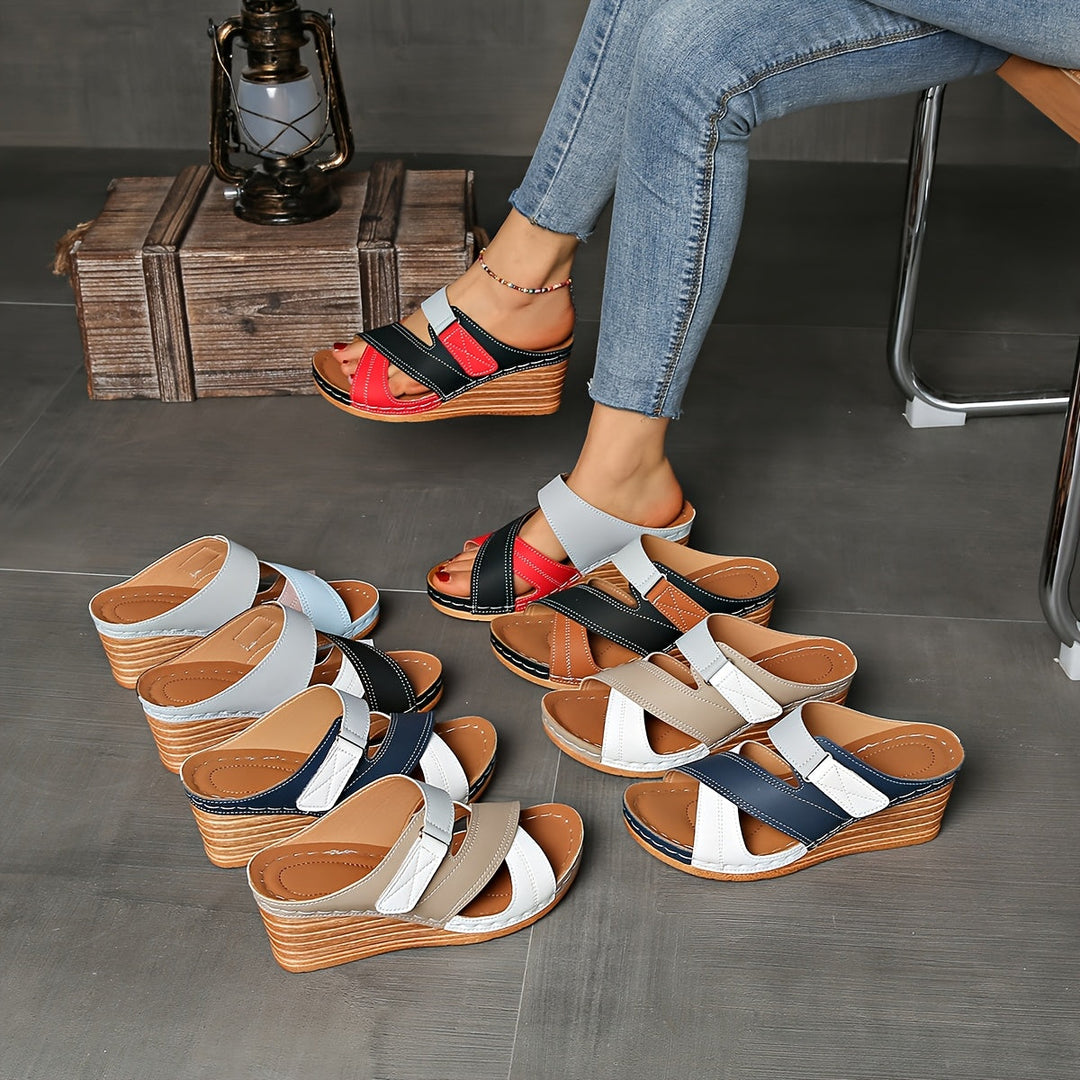 Tulip | Women's Wedge Slides