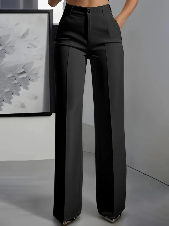 Ladies Black Trousers | Classic Fit