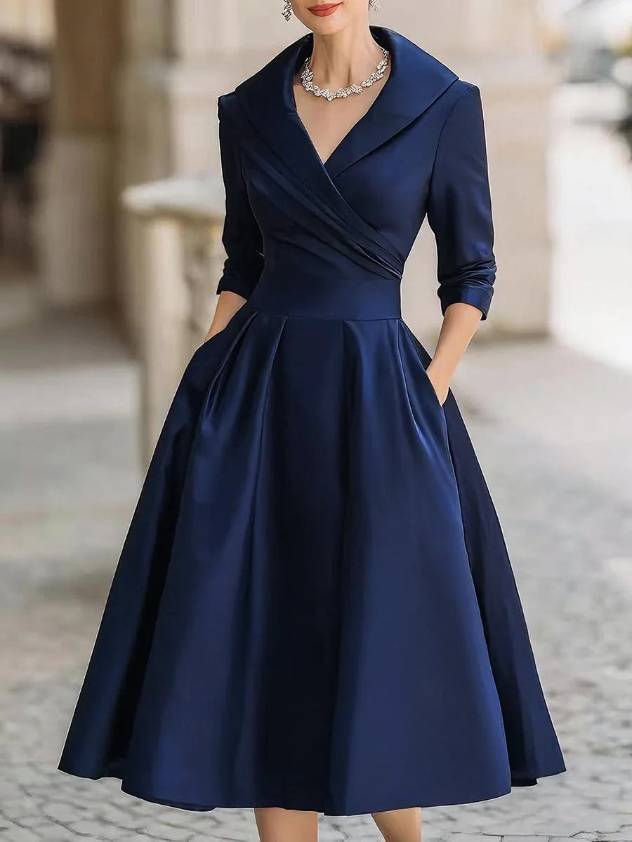 Evelyn - Vintage Flare Evening Gown