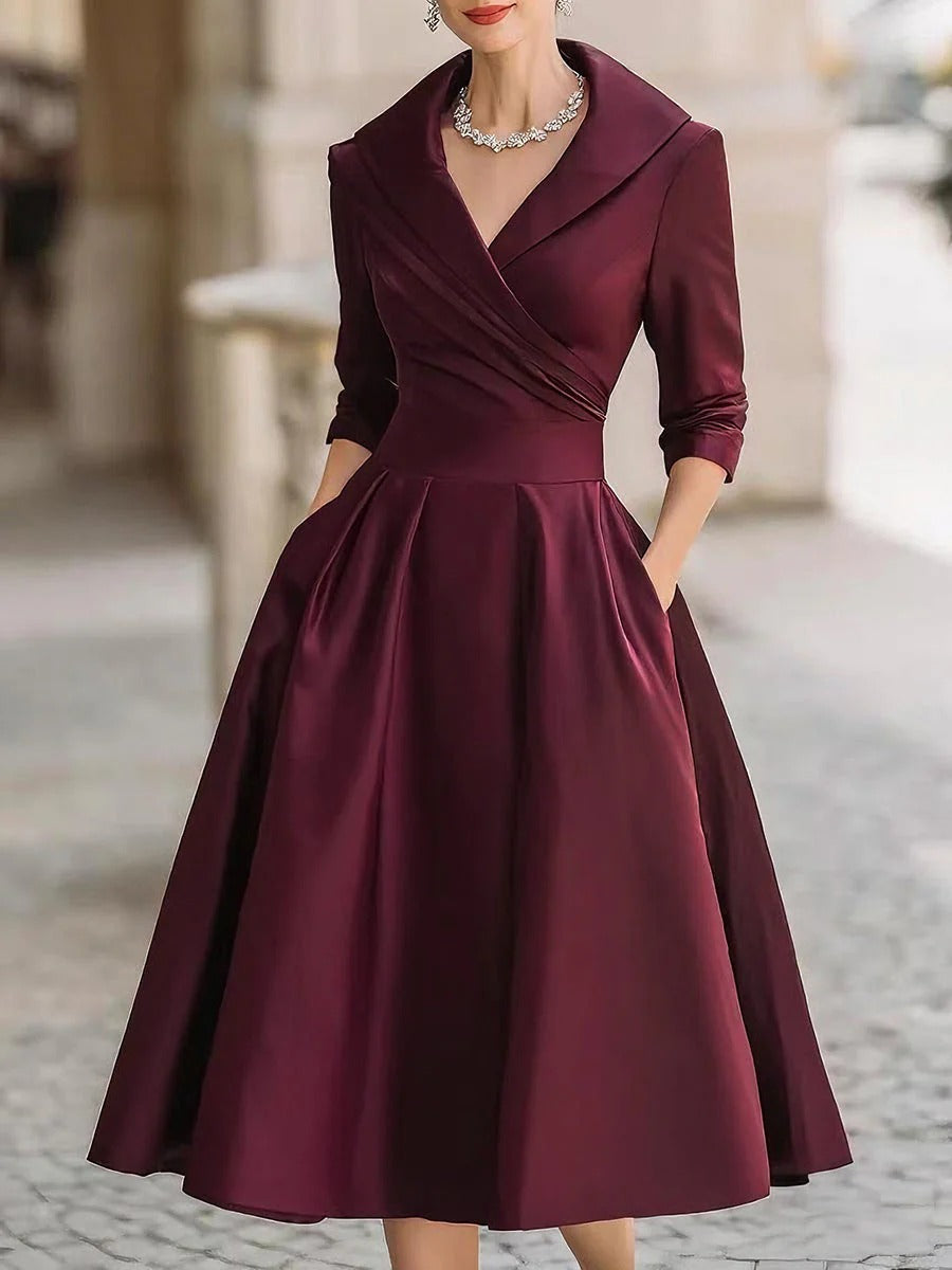 Evelyn - Vintage Flare Evening Gown
