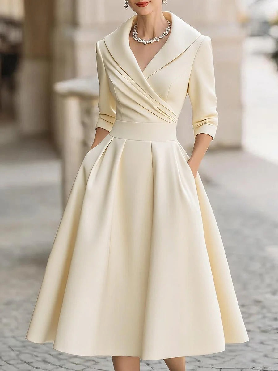 Evelyn - Vintage Flare Evening Gown