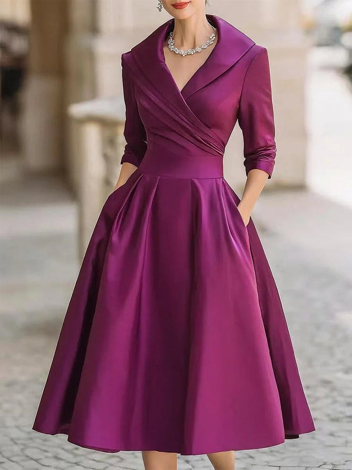 Evelyn - Vintage Flare Evening Gown