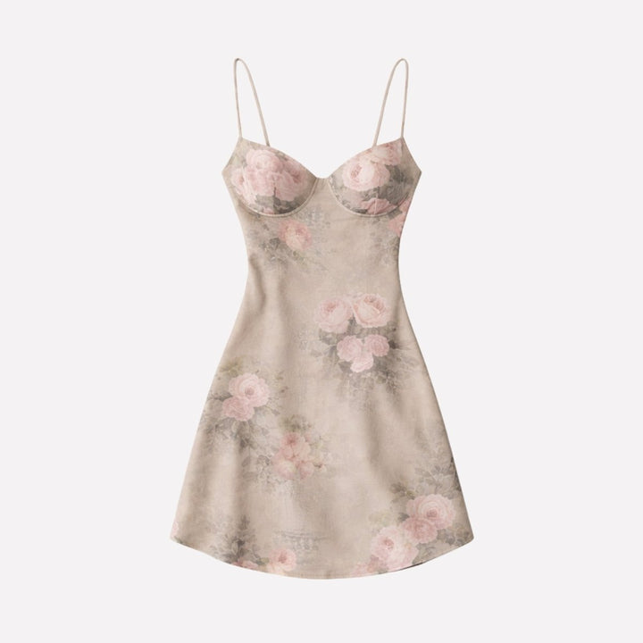 Ariadne - Beige Print
