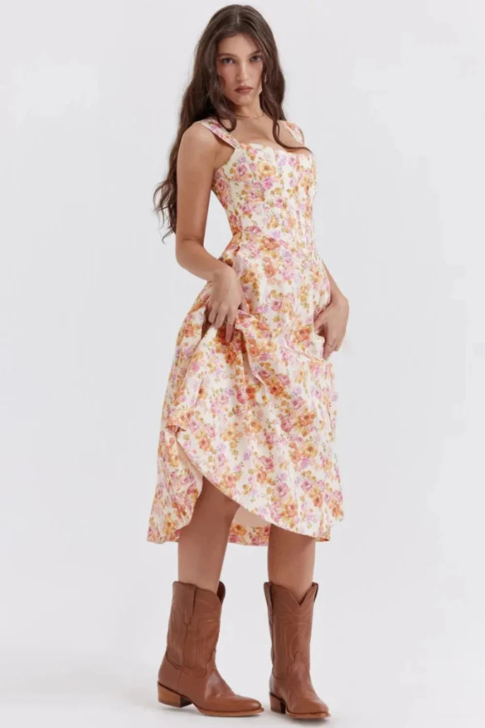 Seraphine - Floral Pink