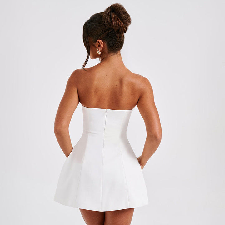 Nova | Strapless Mini Dress Bodice - Lumina