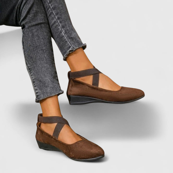 Shelby | Orthopedic Wedge Flats