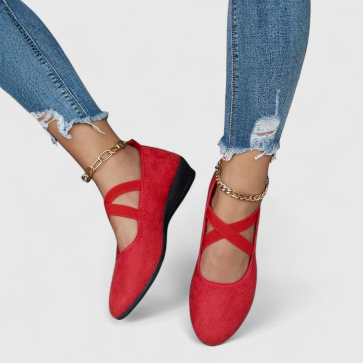 Shelby | Orthopedic Wedge Flats