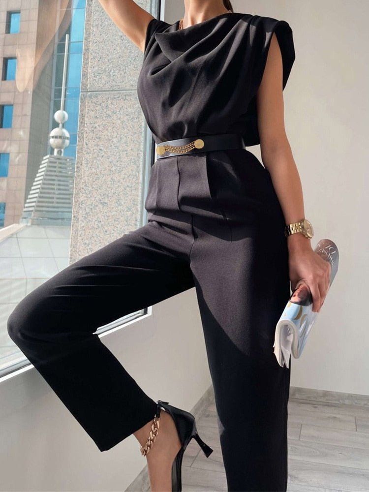 Marlene - Elegant Wide-Leg Jumpsuit