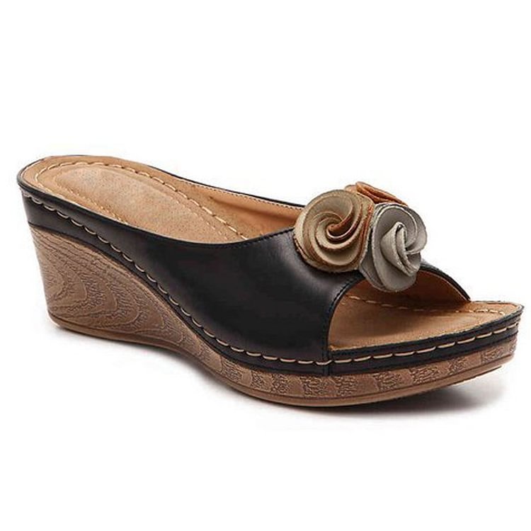 Heron | Women's Orthopedic Cushioned Wedge Sandals